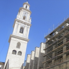 28 SEPT<br>València<br>Visita<br>Restauració façana Nord  Col·legiata de Santa Maria de Gandia